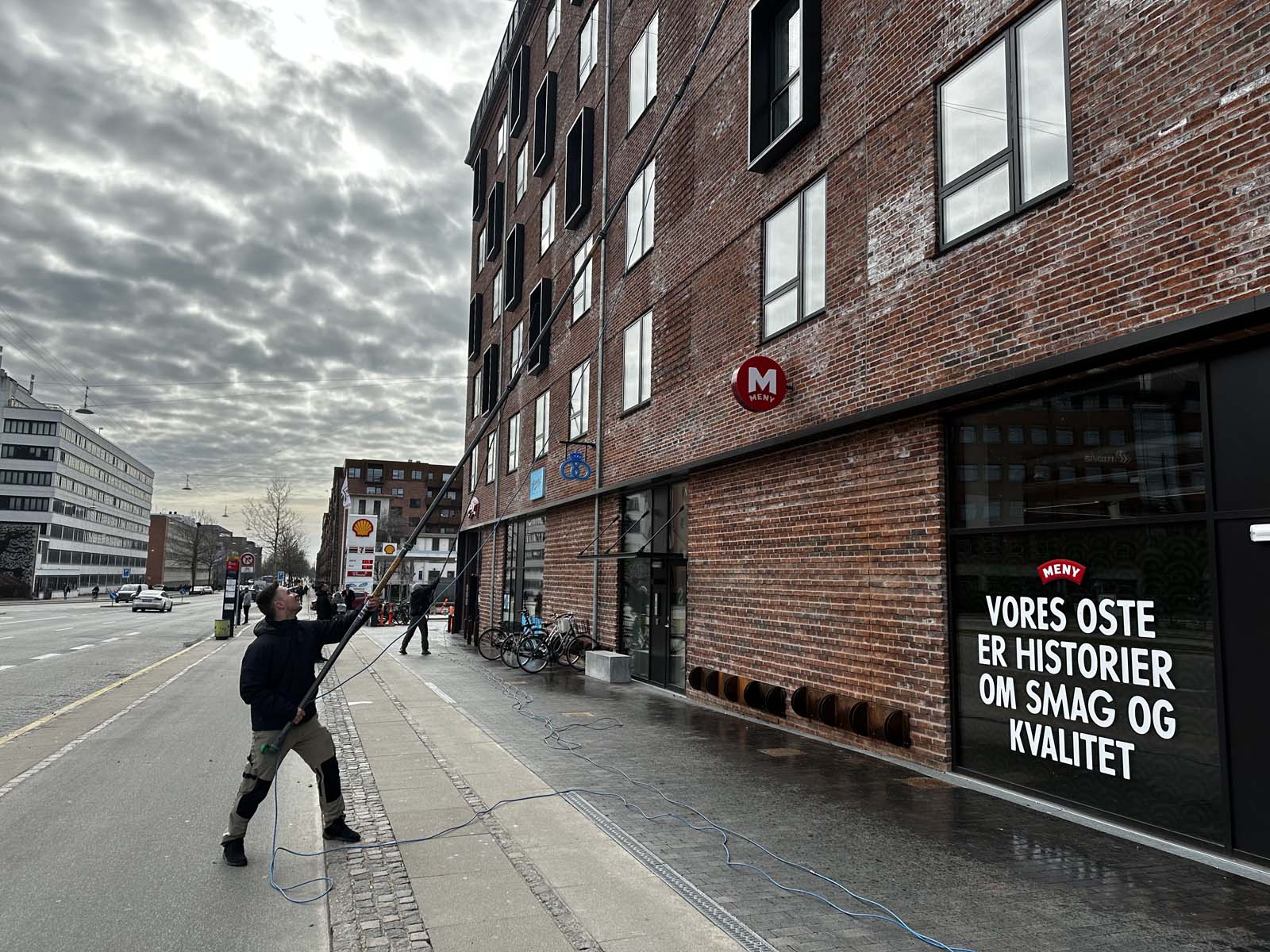 Indvendig vinduespudsning